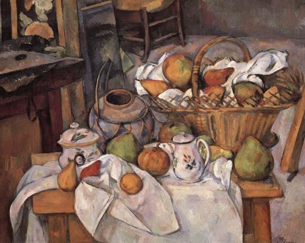 Paul Cezanne Still Life with Ginger Pot Germany oil painting art